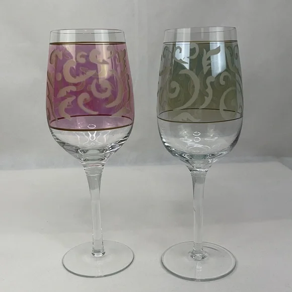 One Aqua Water/Wine Stemware Goblet - Picture 5 of 7